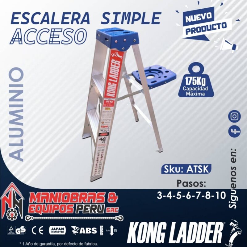 escalera-simple-acceso-aluminio