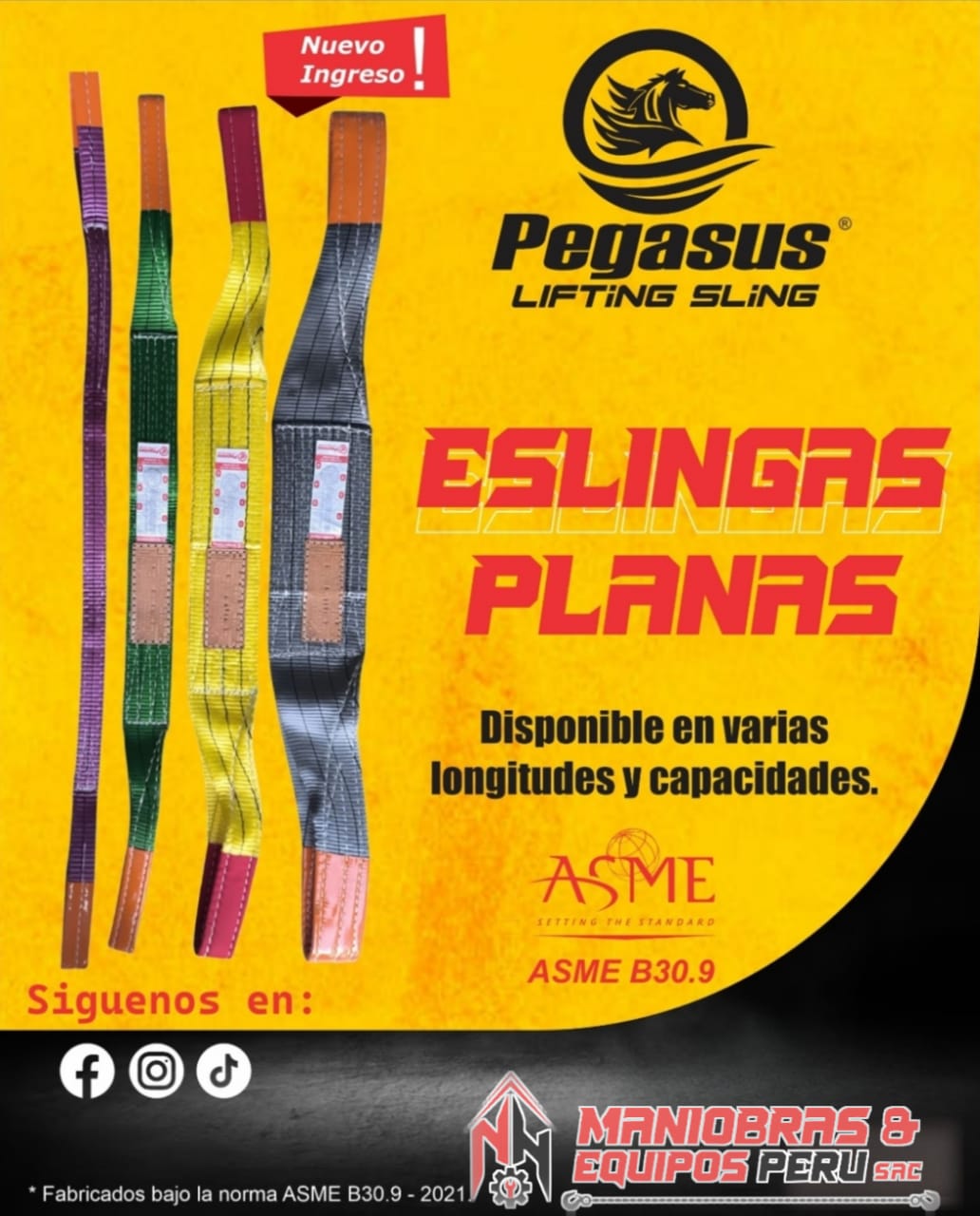 ESLINGAS PLANAS