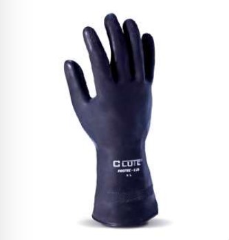 Guante Industrial Protec - C25, Color Negro