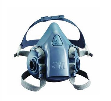 Respirador 7502 de Silicona Media Cara / Tallas S - M - L