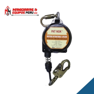 Linea Retractil de Cable de Acero desde 3.5 mts hasta 32 mts PAT NGK